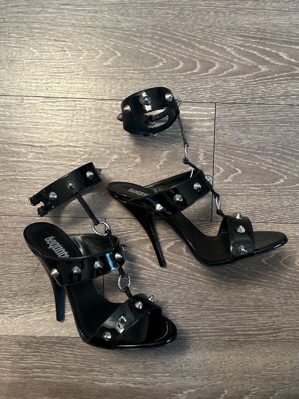 DSQUARED2 Black Gothic Heels